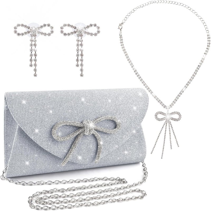 PACETAP Clutch Purses for Women, Handbags with Chain for Women Formal, Evening Bag for Wedding Party Cocktail Prom Dinner - Image 1
